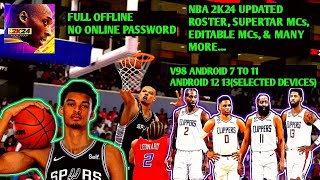 NBA 2K24 ANDROID quotALIENquot VICTOR WEMBANYAMAS SPURS VS NEW BIG FOUR OF CLIPPPERS GAMEPLAY V98 A7A13 [upl. by Artinak124]