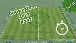 Coopertest 2021 Full 12 minutes run with free music  Soccer Exercises  147 [upl. by Marigolde]