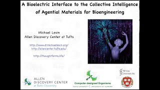 quotA bioelectric interface to the collective intelligence of agential materials for bioengineeringquot [upl. by Acired]