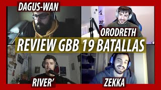 GBB 19 Solo battles con ZEKKA RIVER y DAGUS WAN  Directo resubido [upl. by Hoye492]