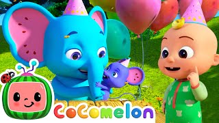 Happy Birthday Song  CoComelon JJs Animal Time  Animal Nursery Rhymes [upl. by Naharba]