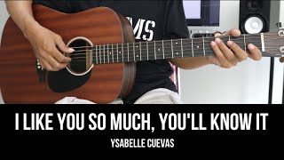 I Like You So MuchYoull Know It  Ysabelle Ceuvas  EASY Guitar Tutorial with Chords  Lyrics [upl. by Celin311]