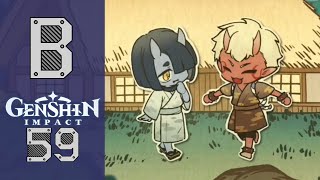 Genshin Impact  Episode 59 Crimson Oni and Blue [upl. by Hoi363]