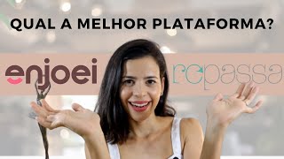 ENJOEI PRO OU REPASSA  QUAL A MELHOR PLATAFORMA PARA VENDER ROUPAS USADAS [upl. by Litta]