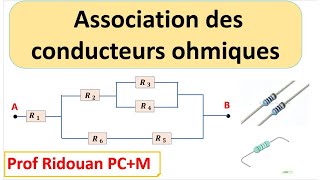 association des conducteurs ohmiquesresumétronccommun [upl. by Aivatra]