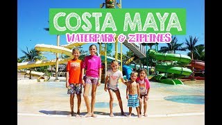 Mahahual  Costa Maya Waterslides [upl. by Donaugh]