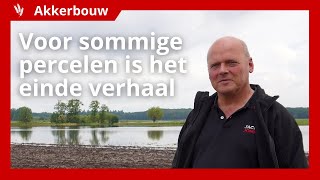 Akkerbouwer over zware regenval Voor deze percelen is het einde verhaal [upl. by Hiamerej]