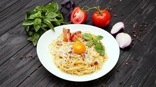 Паста карбонара  Рецепты от Со Вкусом [upl. by Trometer]