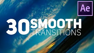 30 Smooth Transitions Pack for Adobe After Effects  Free Transition Pack  After Effects Tutorial [upl. by Heaps]