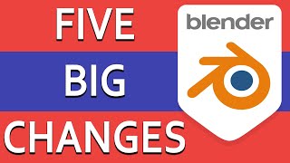 Five Big Changes Coming to Blender 41 [upl. by Pokorny]