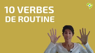 10 verbes de routine en portugais [upl. by Kcyred]