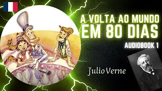 audiobook 1  A Volta ao Mundo em 80 Dias [upl. by Kielty]