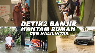 AIR BAH MENERJANG RUMAH GEN HALILINTAR BANJIR BANDANG SEKELILING PINGGANG SEJAUH MATA MEMANDANG [upl. by Anitsyrk]