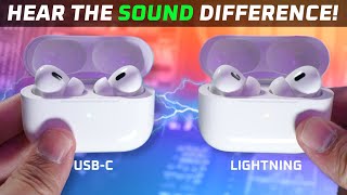 AirPods Pro 2 USBC vs Lightning  Hidden Differences 🤔 [upl. by Adnohsed]