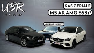 UBR TEAM KAS GERIAU M5 AR AMG E63s AR CHALLENGER SRT [upl. by Iz]