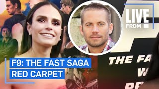 Jordana Brewster Reveals She Had a Crush on Paul Walker  E Red Carpet amp Award Shows [upl. by Aitnwahs524]