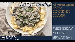 HOW TO COOK Beef Stroganoff with Pappardelle Pasta amp serve with Syrah red wine [upl. by Alard]