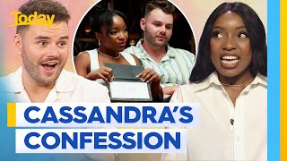 MAFS Cassandras heartbreaking confession to Tristan  Today Show Australia [upl. by Sarilda]