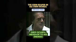 GREG SCARPA Chilling Words to his Enemies  RARE VIDEO FOOTAGE gregscarpa gregscarpajr johngotti [upl. by Medorra]