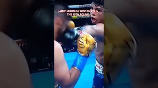 BREAKING HIGHLIGHTS JAIME MUNGUIA VS ERIK BAZINYAN MUNGUIA WINS BY KO [upl. by Eisoj25]