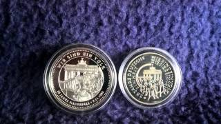 Silber 25 Euro Gedenkmünze 25 Jahre Einheit [upl. by Madox]