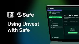 How to use Unvest with Safe Multisig [upl. by Raddie]