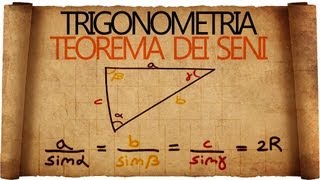 Teorema dei Seni in Trigonometria  Spiegazione ed Esercizi Tipici [upl. by Eiramait]