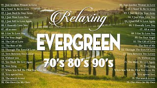 The Ultimate Evergreen Songs Playlist 🍀 Golden Oldies Cruisin Love Songs with Lyrics [upl. by Enrique258]