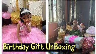 Birthday Gift UnBoxing Swr Swr Ma Gift Hwkw Naidw Sonapwr [upl. by Llennor]