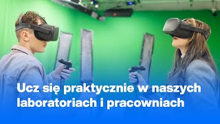 Poznaj laboratoria i pracownie Uniwersytetu WSB Merito we Wrocławiu [upl. by Kuska]