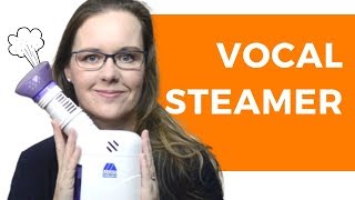 Vocal Steamer Why and How to Use Mabis Steam Inhaler [upl. by Freedman450]