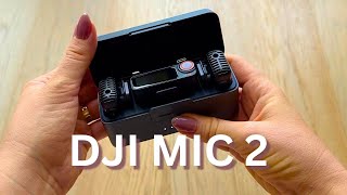 DJI MIC 2 unboxing  The DJI MIC 2 Revolution Is Here [upl. by Trout]