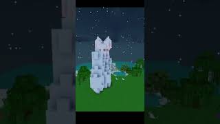 Minecraft cat statue tutorial how to minecraft minecraftideasshorts [upl. by Muryh]