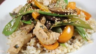 Hoisin Chicken Stir Fry Recipe [upl. by Emelda]