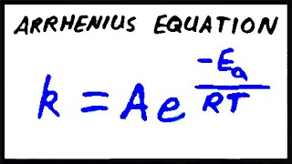 Arrhenius Equation [upl. by Aggappera]