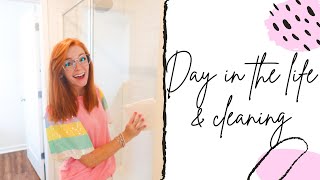 ✨DAY IN THE LIFE amp CLEANING✨ CLEAN WITH ME  CLEANING ROUTINE  CLEANING MOTIVATION  SPEED CLEAN [upl. by Lucania]