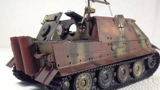 Tamiya 135 German SturmTiger 38cm Assault Mortar [upl. by Ahsiekar]