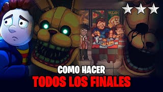 COMO HACER TODOS los FINALES de FNAF Into The Pit 🐰  Explicación PASO A PASO ⭐️⭐️⭐️ [upl. by Assilaj658]