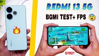 Redmi 13 5G Bgmi Pubg Test  Bgmi graphics settings gyro test redmi 13 5G bgmi gaming battery test [upl. by Antonius]