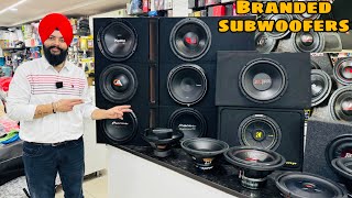 2600 Rs Branded Subwoofer  PioneerkickerRockfordJBL amp Sony  Car Planet  Modified Club [upl. by Akinirt338]