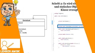 Wie funktioniert Singleton PatternEntwurfsmuster Inklusive einer Implementierung in Java [upl. by Vasiliki]