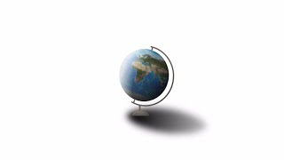 Stunning Globe Animation in PowerPoint [upl. by Llewkcor]