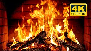 🔥 Cozy Fireplace 4K 12 HOURS Fireplace with Crackling Fire Sounds Crackling Fireplace 4K [upl. by Nelleeus854]