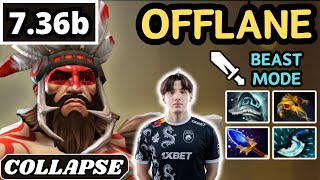 EXCLUSIVE  Collapse BEASTMASTER Offlane Gameplay  Dota 2 Full Match Gameplay [upl. by Humo33]