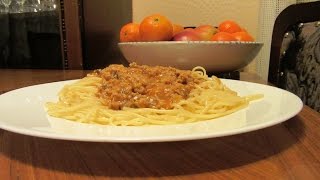 Špagete Bolonjeze  kuvati lako  Spaghetti Bolognese [upl. by Leira]