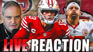 LIVE Reaction 49ers DISAPPOINT vs Chiefs  Post Game Show [upl. by Ahsir]