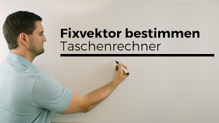 Fixvektor mit Taschenrechner bestimmen stabile stationäre Verteilung  Mathe by Daniel Jung [upl. by Kamin421]