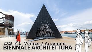 4K Biennale Architettura 2023  Venice  Arsenale  Part 1 [upl. by Gill630]