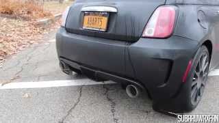 Sound Fiat 500 Abarth with MXP Exhaust [upl. by Einahpets32]