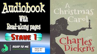 A Christmas Carol Stave I Marleys Ghost  Audiobook  read along pages [upl. by Anak]